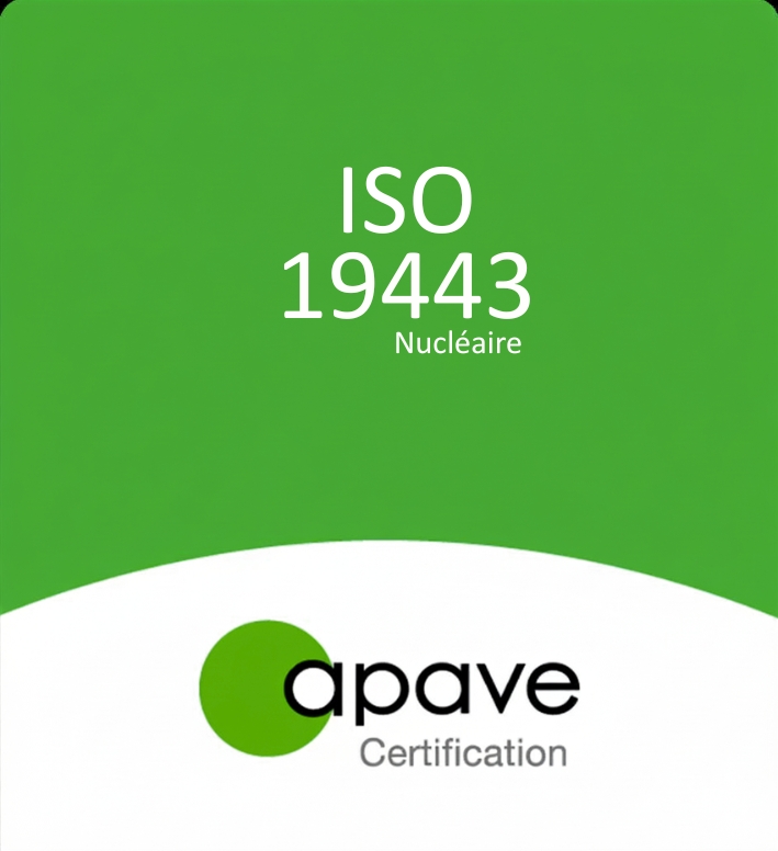 ISO 19443 nucleaire megetech mecanique de precision
